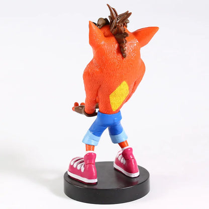 Crash Bandicoot Phone & Controller Holder Model PVC Figure Collectible Figurals Toy Gift