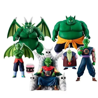 9.5cm Anime Dragon Ball Piccolo Daimao Figure Cymbal Tambourine Drum Piano King Piccolo Pvc Action Figures Model Toys Gifts