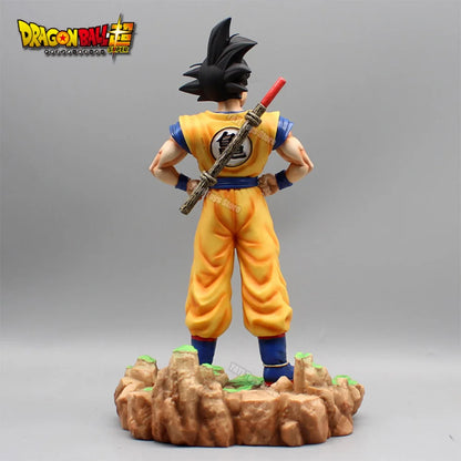 Dragon Ball Dream Sun Goku Somersault Cloud Super Saiyan  Collection Figures Statue Anime Peripheral Model Ornaments Toy