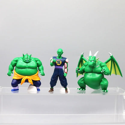 9.5cm Anime Dragon Ball Piccolo Daimao Figure Cymbal Tambourine Drum Piano King Piccolo Pvc Action Figures Model Toys Gifts