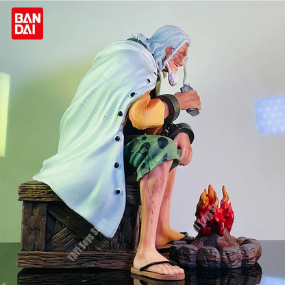 New One Piece Silvers Rayleigh Anime Figure Gk Action Figure PVC Statue Model Collection Decoration Toy Gif