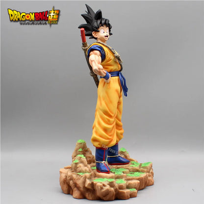 Dragon Ball Dream Sun Goku Somersault Cloud Super Saiyan  Collection Figures Statue Anime Peripheral Model Ornaments Toy