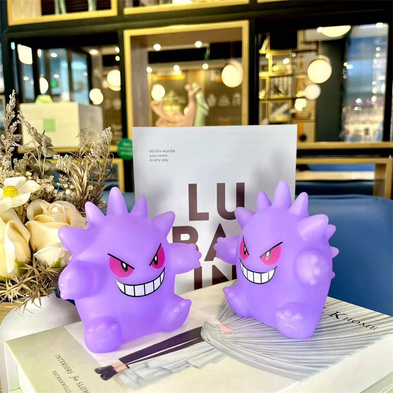 Anime Pokemon Night Light Gengar Pikachu LED Lamp Anime Figures Model Ornament Room Decoration Doll Kids Birthday Christmas Gift