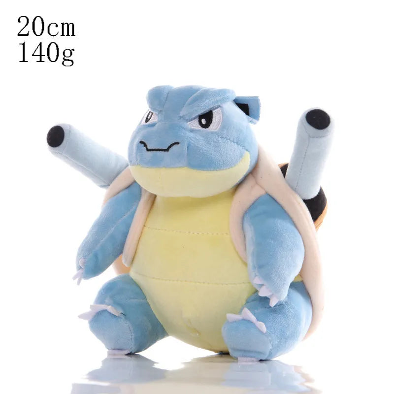 Pokemon Stuffed Plush Toys Kawaii Pikachu Raichu Jenny Turtle Anime Doll Kids Birthday Christmas Gift