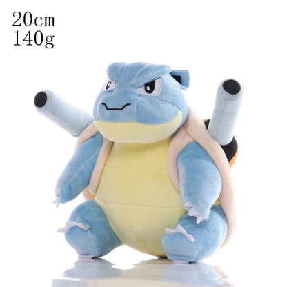 Pokemon Stuffed Plush Toys Kawaii Pikachu Raichu Jenny Turtle Anime Doll Kids Birthday Christmas Gift