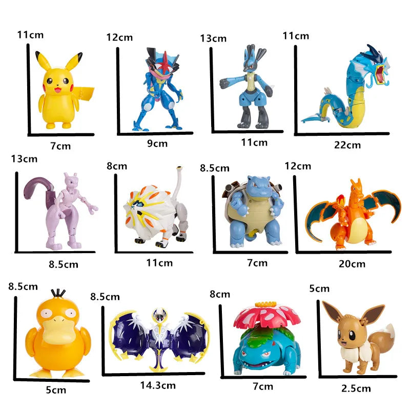 New Genuine Pokemon Toys Pocket Monster Figures Perfect for a Child Gift