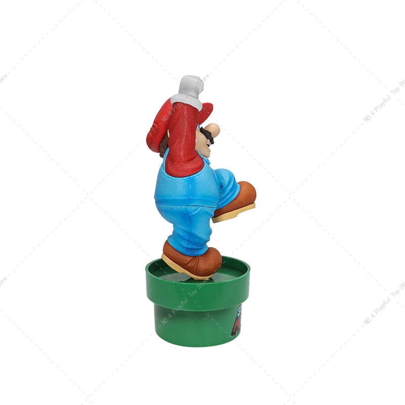 24CM Super Bros Action Figures Mario Jumping Mario PVC Model Collection Toys Gift